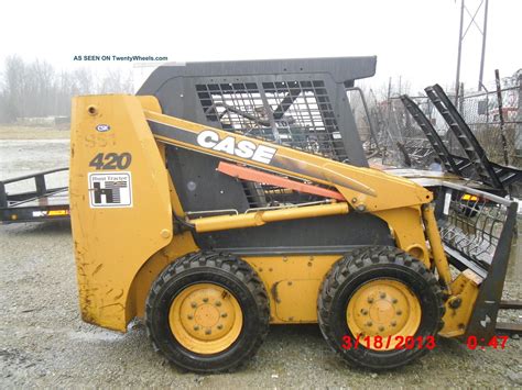 case 420 skid steer serial number|case 420 backhoe specs.